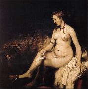 Rembrandt van rijn Stubbs bath in a spanner in oil